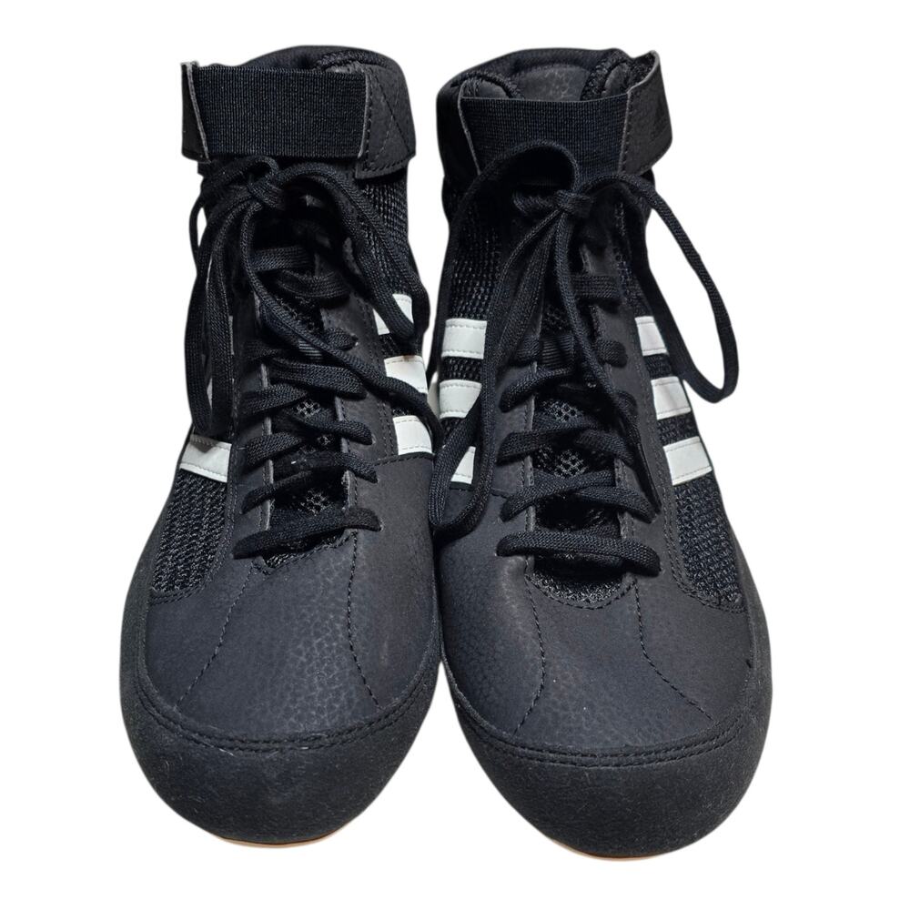 Adidas Men's HVC Wrestling Shoes Black, Size 9.5